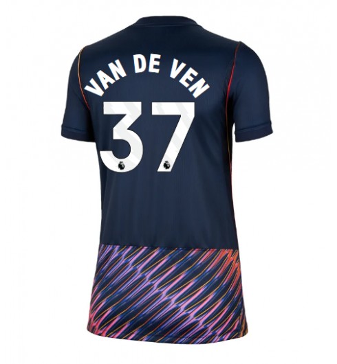 Tottenham Hotspur Micky van de Ven #37 Venkovní Dres pro Dámské 2026-27 Krátký Rukáv Tottenham Hotspur Micky van de Ven #37 Venkovní Dres pro Dámské 2026-27 Krátký Rukáv